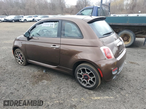 2012 FIAT 500 Sport z VIN 3C3CFFBR6CT383917, wystawiony jako Copart lot #50950975 z przebiegiem 122 087 mil mil oraz Tytuł czysty. Historia ofert i sprzedaży dostępna na DreamBid. Obrazek 2.