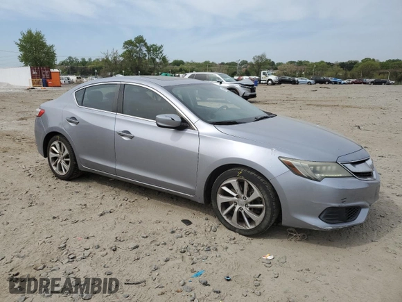 2016 Acura ILX Premium with VIN 19UDE2F74GA013939, listed as a Copart auction lot 54324585 with 163,548 mi miles and Salvage title. Bid and sale history available at DreamBid. Image 4.