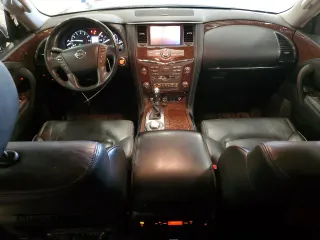 2017 Nissan Armada Platinum with VIN JN8AY2NE9H9707669, listed as a Copart auction lot 51083055 with 158,098 mi miles and Clean Title. Bid and sale history available at carsss.com. Image 8.