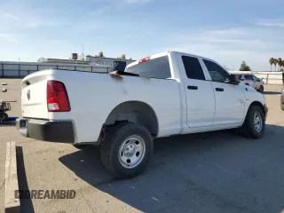 2021 Ram 1500 Tradesman z VIN 1C6RR6FT8MS572128, wystawiony jako Copart lot #46240285 z przebiegiem 74 702 mil mil oraz Szkoda całkowita • Salvage title. Historia ofert i sprzedaży dostępna na DreamBid. Obrazek 3.