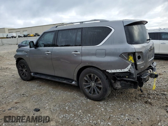 2019 Nissan Armada Platinum with VIN JN8AY2NF9K9351708, listed as a Copart auction lot 77241883 with 42,308 mi miles. Bid and sale history available at carsss.com. Image 2.
