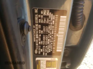 2014 Kia Sorento LX with VIN 5XYKT3A64EG501608, listed as a Copart auction lot 53149015 with 136,419 mi miles and Salvage Title. Bid and sale history available at DreamBid. Image 12.