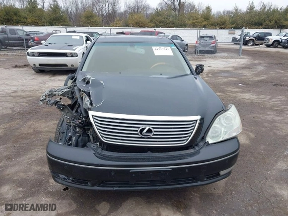 2004 Lexus LS 430 with VIN JTHBN36F340131452, listed as a IAAI auction lot 41727741 with NaN miles. Bid and sale history available at carsss.com. Image 12.