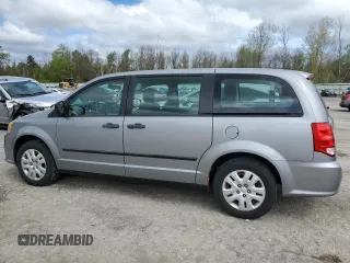 2015 Dodge Grand Caravan American Value with VIN 2C4RDGBG3FR507956, listed as a Copart auction lot 55948415 with 88,534 mi miles and Salvage Title. Bid and sale history available at DreamBid. Image 2.