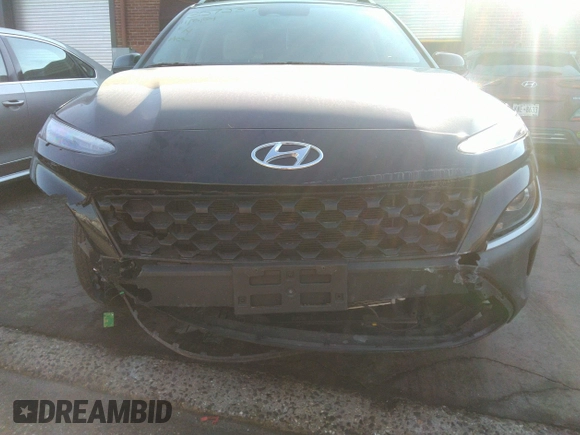 2023 Hyundai Kona SEL with VIN KM8K3CAB2PU949615, listed as a IAAI auction lot 41377088 with 38,639 mi miles and . Bid and sale history available at carsss.com. Image 12.