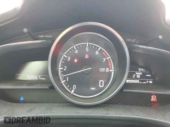 2017 Mazda 3 Grand Touring with VIN JM1BN1W39H1141169, listed as a Copart auction lot 74678054 with 158,067 mi miles and Salvage Title. Bid and sale history available at DreamBid. Image 9.