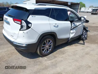 2023 GMC Terrain SLT with VIN 3GKALVEG6PL218217, listed as a IAAI auction lot 41917652 with 2,462 mi miles and . Bid and sale history available at carsss.com. Image 4.