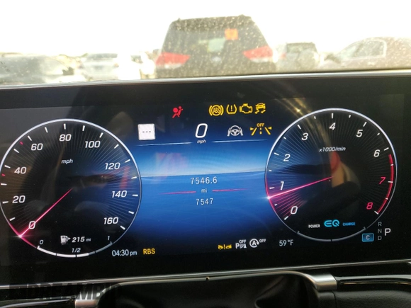 2022 Mercedes-Benz S 580 with VIN W1K6G7GB2NA122680, listed as a Copart auction lot 66226862 with 7,547 mi miles and . Bid and sale history available at DreamBid. Image 9.