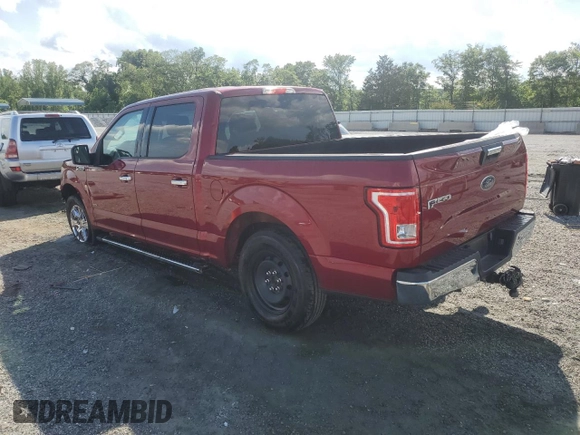 2016 Ford F-150 XL with VIN 1FTEW1CP4GFD12090, listed as a Copart auction lot 55382975 with 55,603 mi miles and Salvage title. Bid and sale history available at DreamBid. Image 2.