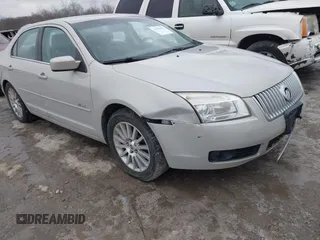2008 Mercury Milan Premier with VIN 3MEHM08Z98R659683, listed as a IAAI auction lot 41559152 with 216,580 mi miles and . Bid and sale history available at DreamBid. Image 1.
