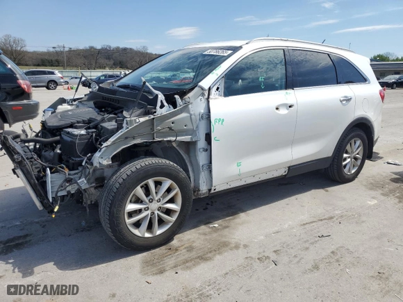 2017 Kia Sorento LX V6 with VIN 5XYPG4A5XHG308908, listed as a Copart auction lot 50786265 with 76,023 mi miles and Salvage Title. Bid and sale history available at carsss.com. Image 1.