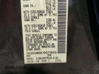 2011 Nissan Pathfinder Silver with VIN 5N1AR1NB6BC607866, listed as a Copart auction lot 62729014 with 140,466 mi miles and Salvage Title. Bid and sale history available at carsss.com. Image 13.
