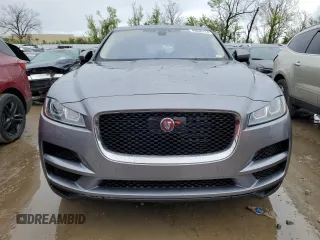 2020 Jaguar F-Pace 25t Prestige with VIN SADCK2FX8LA623683, listed as a Copart auction lot 49636174 with 56,973 mi miles and Salvage title. Bid and sale history available at DreamBid. Image 5.