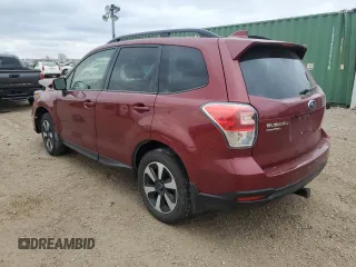 2018 Subaru Forester Premium with VIN JF2SJAEC4JH465898, listed as a Copart auction lot 84260994 with 45,283 mi miles and Salvage Title. Bid and sale history available at DreamBid. Image 2.