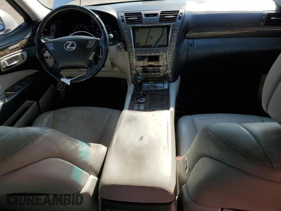 2009 Lexus LS 460 with VIN JTHCL46F795001457, listed as a Copart auction lot 69957804 with 143,649 mi miles and Salvage Title. Bid and sale history available at DreamBid. Image 8.