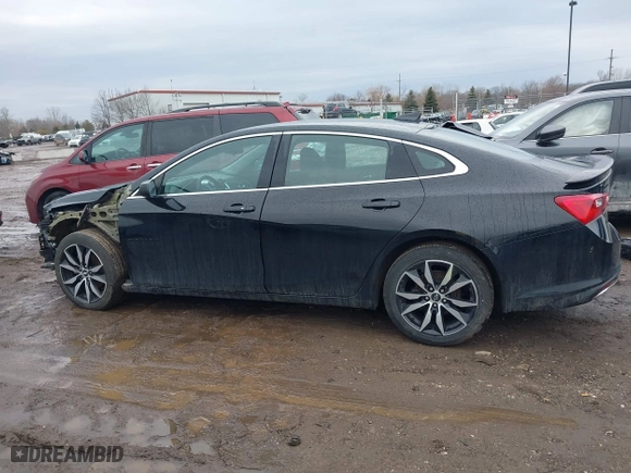 2020 Chevrolet Malibu RS with VIN 1G1ZG5ST1LF078367, listed as a IAAI auction lot 41707370 with 57,759 mi miles. Bid and sale history available at carsss.com. Image 15.