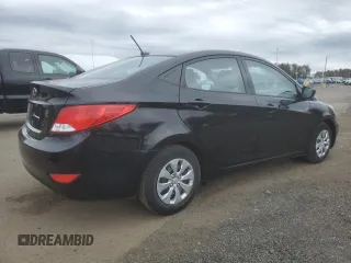 2016 Hyundai Accent SE with VIN KMHCT4AE2GU112433, listed as a Copart auction lot 54201725 with 117,730 mi miles and Clean Title. Bid and sale history available at carsss.com. Image 3.