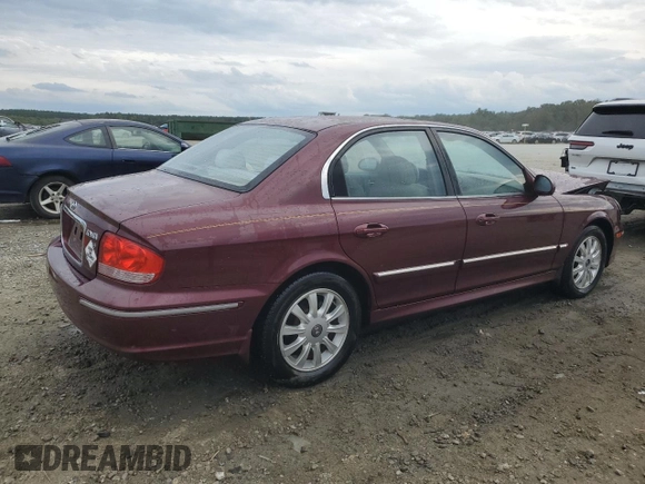 2004 Hyundai Sonata GLS with VIN KMHWF35H74A017382, listed as a Copart auction lot 72923264 with 117,730 mi miles and Salvage Title. Bid and sale history available at carsss.com. Image 3.