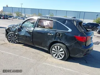 2016 Acura MDX w/Tech/Entertainment with VIN 5FRYD4H64GB045671, listed as a IAAI auction lot 41888947 with 71,084 mi miles. Bid and sale history available at carsss.com. Image 3.