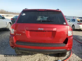 2012 Jeep Compass Sport with VIN 1C4NJDBB2CD625747, listed as a Copart auction lot 49694105 with 107,922 mi miles and Clean Title. Bid and sale history available at carsss.com. Image 6.
