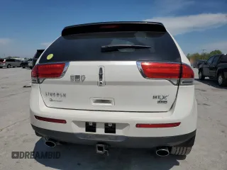 2014 Lincoln MKX with VIN 2LMDJ8JK0EBL04478, listed as a Copart auction lot 53629895 with 191,542 mi miles and Salvage Title. Bid and sale history available at carsss.com. Image 6.