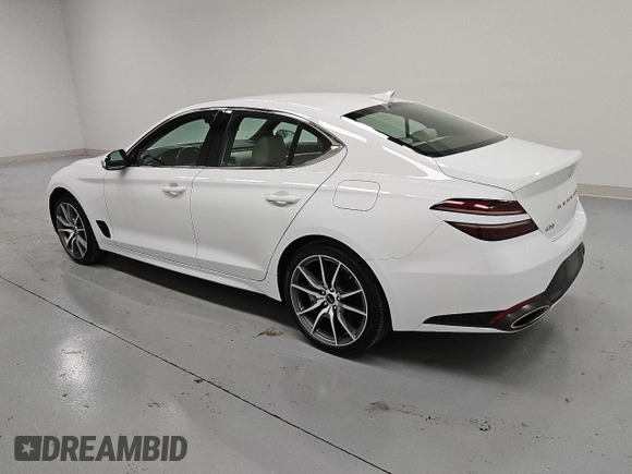 2024 Genesis G70 2.5T with VIN KMTG34SC7RU143216, listed as a Copart auction lot 66462415 with 21,324 mi miles and Clean title. Bid and sale history available at DreamBid. Image 2.