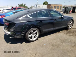 2022 Audi A5 Sportback S line Premium with VIN WAUDACF52NA031672, listed as a Copart auction lot 59249983 with 7,875 mi miles. Bid and sale history available at carsss.com. Image 3.