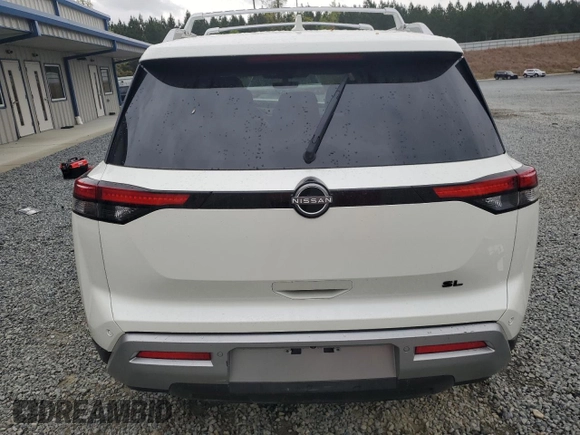 2023 Nissan Pathfinder SL with VIN 5N1DR3CB6PC203078, listed as a Copart auction lot 52146575 with 43,014 mi miles and Salvage title. Bid and sale history available at DreamBid. Image 6.