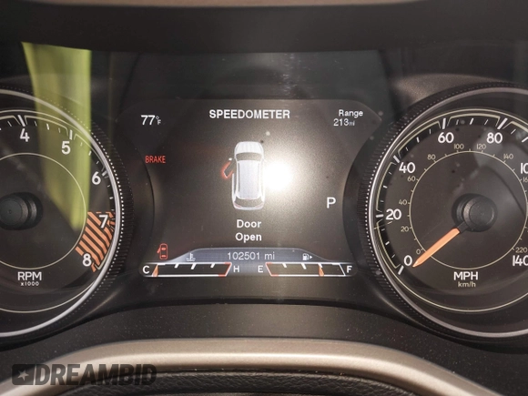 2015 Jeep Cherokee Limited with VIN 1C4PJMDSXFW604627, listed as a IAAI auction lot 42072953 with 102,501 mi miles and . Bid and sale history available at DreamBid. Image 7.