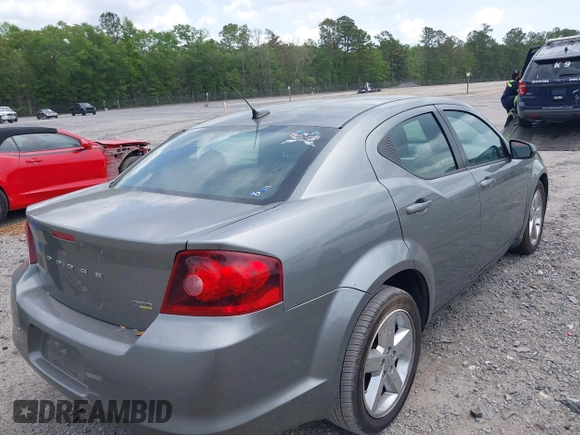 2011 Dodge Avenger Lux with VIN 1B3BD2FG5BN577918, listed as a IAAI auction lot 42094755 with 144,395 mi miles and . Bid and sale history available at DreamBid. Image 4.