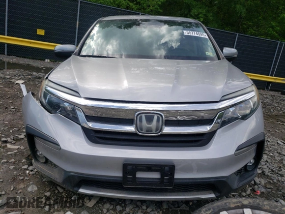 2019 Honda Pilot EX-L с VIN 5FNYF5H51KB041921, выставлен на аукционе Copart как лот 55774595 с пробегом 76 787 миль миль и Списание • Salvage title. История ставок и продаж доступна на DreamBid. Изображение 5.