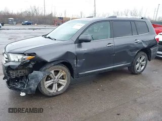 2012 Toyota Highlander Limited with VIN 5TDDK3EH6CS174295, listed as a IAAI auction lot 41680246 with 215,531 mi miles. Bid and sale history available at carsss.com. Image 6.