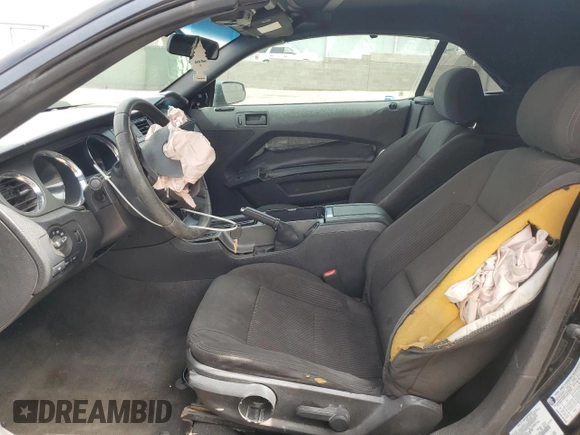 2012 Ford Mustang V6 with VIN 1ZVBP8EM4C5276085, listed as a Copart auction lot 58142955 with 159,068 mi miles and Salvage title. Bid and sale history available at DreamBid. Image 7.