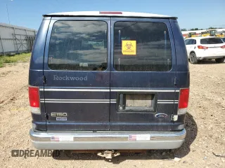 2001 Ford Econoline Cargo with VIN 1FDRE14W41HB55470, listed as a Copart auction lot 64990214 with 176,643 mi miles and Clean Title. Bid and sale history available at DreamBid. Image 6.