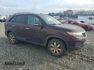 2012 Kia Sorento LX with VIN 5XYKT4A28CG267697, listed as a Copart auction lot 81220954 with 176,984 mi miles and Non Repairable. Bid and sale history available at carsss.com. Image 4.