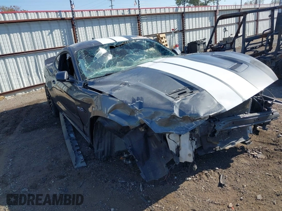 2021 Ford Mustang GT with VIN 1FA6P8CF2M5118909, listed as a IAAI auction lot 40580656 with 46,924 mi miles and . Bid and sale history available at DreamBid. Image 6.