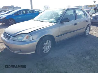2000 Honda Civic LX with VIN 1HGEJ6679YL066102, listed as a IAAI auction lot 41585270 with 164,714 mi miles. Bid and sale history available at carsss.com. Image 16.