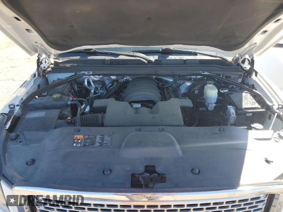 2015 GMC Yukon Denali with VIN 1GKS1CKJ9FR566390, listed as a Copart auction lot 48472835 with 167,719 mi miles and Salvage Title. Bid and sale history available at carsss.com. Image 12.