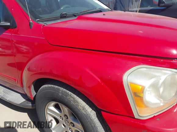 2005 Dodge Durango SLT z VIN 1D4HD48D75F621636, wystawiony jako IAAI lot #41786036 z przebiegiem 220 395 mil mil oraz . Historia ofert i sprzedaży dostępna na DreamBid. Obrazek 6.