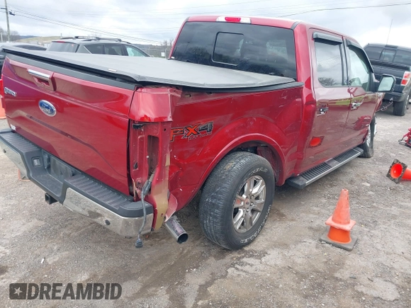 2016 Ford F-150 XLT with VIN 1FTEW1EG8GKF60962, listed as a IAAI auction lot 41826751 with 39,252 mi miles. Bid and sale history available at carsss.com. Image 4.
