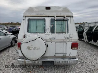 1991 Chevrolet Chevy Van z VIN 1GBEG25K9M7125247, wystawiony jako Copart lot #75549674 z przebiegiem 108 756 mil mil oraz Czysty tytuł • Clean title. Historia ofert i sprzedaży dostępna na DreamBid. Obrazek 6.