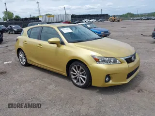 2011 Lexus CT 200h with VIN JTHKD5BH5B2007769, listed as a IAAI auction lot 42775601 with 143,444 mi miles and . Bid and sale history available at DreamBid. Image 1.