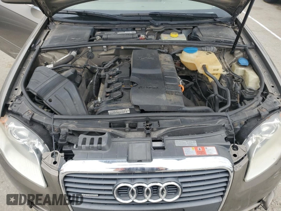2007 Audi A4 2.0T with VIN WAUDF78E87A118419, listed as a Copart auction lot 50788785 with 171,703 mi miles and Salvage Title. Bid and sale history available at carsss.com. Image 11.