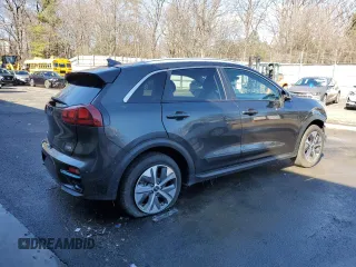 2022 Kia Niro EV S with VIN KNDCC3LGXN5160606, listed as a Copart auction lot 43661375 with 66,093 mi miles and Salvage Title. Bid and sale history available at carsss.com. Image 3.