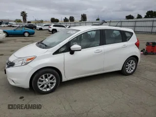 2016 Nissan Note S с VIN 3N1CE2CP4GL365347, выставлен на аукционе Copart как лот 54562945 с пробегом 69 153 миль миль и Списание • Salvage title. История ставок и продаж доступна на DreamBid. Изображение 1.