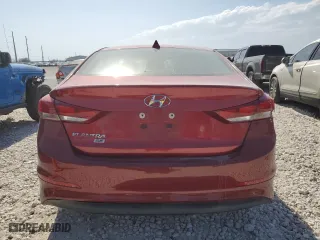 2017 Hyundai Elantra SE with VIN 5NPD74LF4HH208885, listed as a Copart auction lot 48467795 with 155,389 mi miles and Clean Title. Bid and sale history available at carsss.com. Image 6.