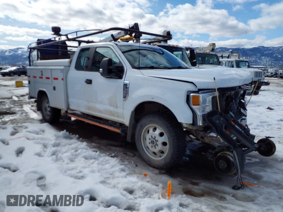 2022 Ford F-350 with VIN 1FT7X3B66NEE59668, listed as a IAAI auction lot 41508561 with 39,258 mi miles and . Bid and sale history available at DreamBid. Image 1.