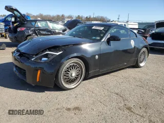 2003 Nissan 350Z Enthusiast with VIN JN1AZ34DX3T104476, listed as a Copart auction lot 50539365 with 158,726 mi miles and Salvage Title. Bid and sale history available at carsss.com. Image 1.