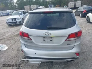 2017 Hyundai Santa Fe Limited Ultimate with VIN KM8SRDHF2HU175865, listed as a IAAI auction lot 41513550 with 1 mi miles. Bid and sale history available at carsss.com. Image 17.