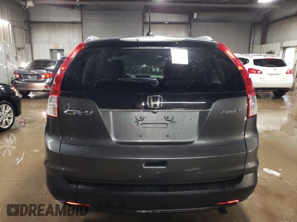 2013 Honda CR-V EX-L with VIN 2HKRM4H7XDH640729, listed as a Copart auction lot 49115355 with 94,630 mi miles and Salvage Title. Bid and sale history available at carsss.com. Image 6.